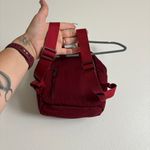 Hot Style Mini Bestie Backpack in Dark Red Diaper Bag Purse Carry On Photo 6