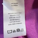 Lilla P Draped Surplice Elastic Waist Dress Berry Magenta – Size Large💛 Purple Photo 7