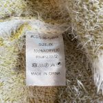 Wear To Love Fuzzy Hooded Cardigan Open Front Mustard Cozy Sweater TX READ SIZE Yellow Size XL Photo 6