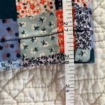 Lands' End  Women's Mid Rise‎ Pull On Chino Ankle Pants Patchwork Print Size 6 Photo 9