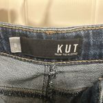 Kut From The Kloth Jeans Reese Fab Ab Ankle Straight Leg High Rise raw hem Photo 3