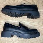 American Eagle  AE Chunky Lug Sole Platform Loafers Platform Women’s 8.5 Black Photo 5