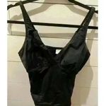 Garnet Hill  Black Tankini Top, size 2 Photo 0