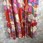 Golden by Golden Couture Maxi‎ Dress – Colorful Abstract Puff Sleeve – Size M Size M Photo 3