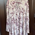 Free People EUC  Snap Out Of It Floral Gauze Mini Dress / Tunic Top Medium Photo 1