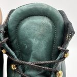 Laredo  Performair Boots Women's 8 Green Leather‎ Fringe USA Made VTG 90s w/box Photo 4