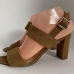 Franco Sarto Rumi Sandals Womens 7.5 M Tan Brown Leather Feminine High Heels Photo 8