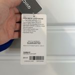 Athleta NWT  dress blue High Neck loop Bikini Swim Top SZ 32 B/C Photo 4