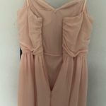 Lulus Lulu’s Moonlight Serenade Strapless Formal Dress NWT Blush Pink Size Large Photo 9