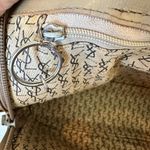 Yves Saint Laurent Autre Marque PVC Leather YSL Logo Giraffe Tote Vintage Tan Photo 11