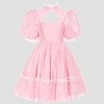 💕SELKIE💕 The Luaua 18th Dress ~ Pink Floral Print Small NWOT Photo 6