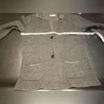BENDETTA B. Women’s Merino Wool Cashmere Blend Gray Cardigan Sweater Size M Size M Photo 7