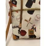 Dooney & Bourke Leather Purse, Miami Marlins Adjust strap for Crossbody or Shoul Photo 1