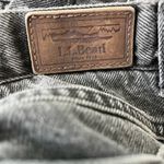 L.L.Bean jeans relaxed fit 100% cotton straight leg size 18 petite black Photo 2