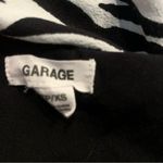 Garage •  zebra print mini dress black white xsmall Photo 3