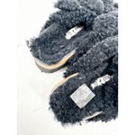 Birkenstock Arizona Shearling Teddy Big Buckle Black Sandals 38 Photo 2
