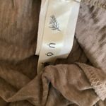 U.O. Ribbed Pantsuit Size Medium With Cropped Hooded Jacket. Preloved Brown Photo 9