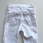 Madewell  10” High Rise Skinny Cropped Jeans White Size 26 Photo 4