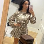 Blue leopard boutique Leopard Cheetah Romper  Photo 1