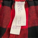 Stars Above Buffalo Plaid Ref Black Bedtime Sleepwear Short Pajama Pants SZ XS Photo 5