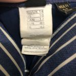 Nip tuck swim blue white striped molded cup swimsuit ONE PIECE women’s size 10 Photo 4