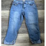 Loft Crop Pants Button Fly Size 8 Petite 29 Photo 0