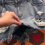 MINKPINK MP|D Trash Talk Distressed Denim Skort Photo 4