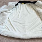 Disney NWOT  Faux Fur White Mickey Mouse Open Front Bolero Jacket Photo 5