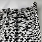 Kate Spade Saturday Vase Tea Cup 100% Cotton Blouse Women's Size Medium Large Black Photo 3