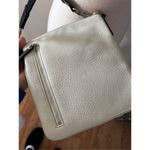 Coach leather white crossbody bag authentic with adjustable black strap Photo 3