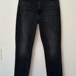 Mother The Mid Rise Dazzler Ankle jeans Lighting Up Lanterns 32 Gray Photo 0