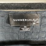 Summersalt The Cotton Pintuck Dress Womens Size Small Black Classic Comfort Photo 3