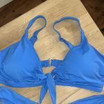 Tinibikini Blue Thong 3-piece Bikini Set Photo 1