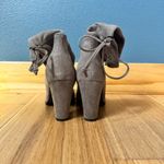 Catherine Malandrino Catharine Maladrino Sorchanie Faux Suede Taupe/Gray 3.5” Ankle Bootie size 9 Photo 10