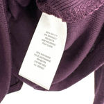 T Tahari ‎ size XS purple mock neck light weight ribbed sweater long sleeeve top Photo 4