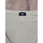 VICI  Olive Sage Green Light Weight Oversized V Neck Pullover Sweater Size Large Photo 1