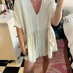 Princess Polly The Sandy Mini Dress Natural Photo 1