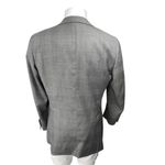 Suit Supply 100% Wool Men's Gray Long Sleeve Button Blazer Coat Suit Jacket 42 Photo 1