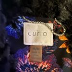 cupio  Black Teddy vest , with Floral Lining Photo 1