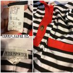 Peter Pop o itch VINTAGE 1980'S PETER POPOVITCH BLACK & WHITE STRIPED OVERSIZED KNIT TEE (M) Photo 9