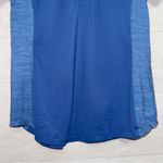 Under Armour  Women's Blue Short Sleeve Fitted Quarter Zip Athletic Shirt Photo 5