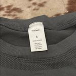 Gray Long Sleeve Athletic Top Photo 1