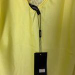 Venti6 Italy Yellow Silk Spaghetti Strap Camisole Size L Photo 3