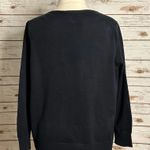 Lands' End  classic minimalism black cotton button-down cardigan sweater Size 3X Photo 4