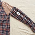 Free People  Women’s Fireside Nights Plaid Button-Down Shirt Photo 8
