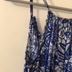 Old Navy  blue and white floral sleeveless dress size medium Photo 9