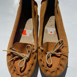 Camel active, Leather Moccasins tan size 4.5 youth women 6.5 Photo 0