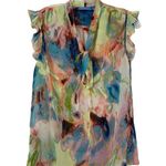 Simply Vera, Vera Wang Simply Vera Vera Wang Women’s Colorful Blouse Photo 0