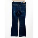 Crown & Ivy  Jeans SZ 4 Jaden Wash High Rise Flare Gold Hem Denim NWT Cotton Photo 12