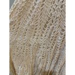 Dotti Women's Cotton Hand Crocheted Sleeveless Dress Size Small Ivory Cottage Photo 3